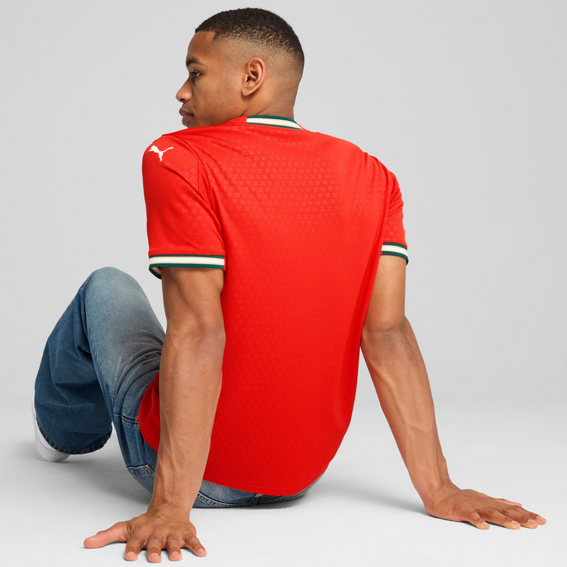 Camisa Portugal Home 25/26 - Torcedor Puma Masculino - Vermelho