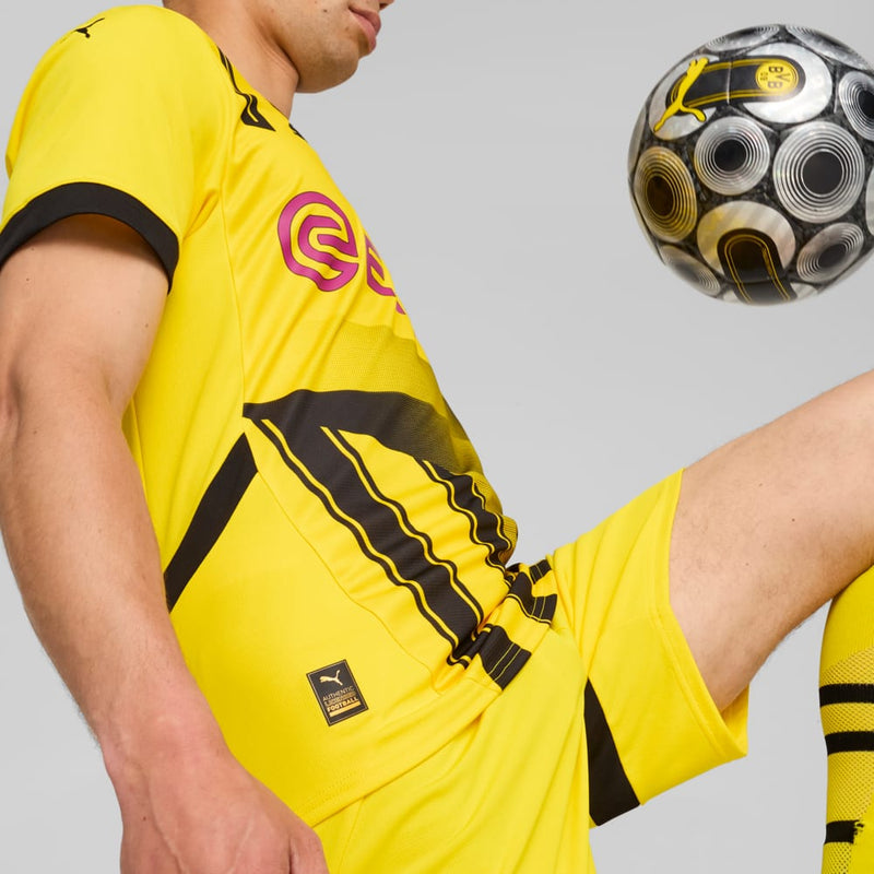 Camisa Borussia Dortmund Copas 24/25 - Torcedor Puma Masculino - Amarelo