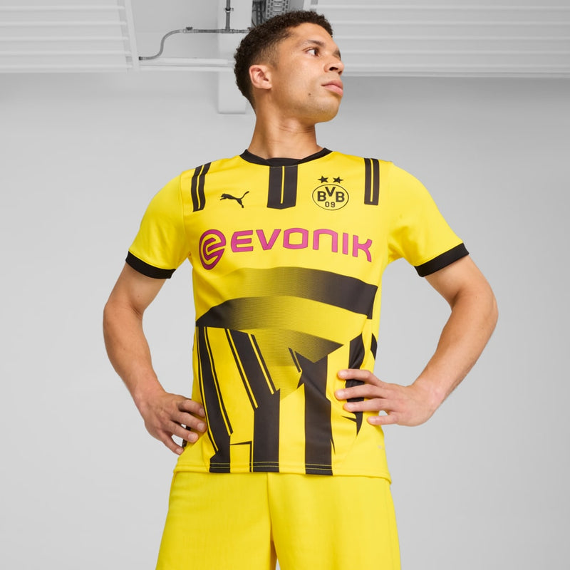 Camisa Borussia Dortmund Copas 24/25 - Torcedor Puma Masculino - Amarelo