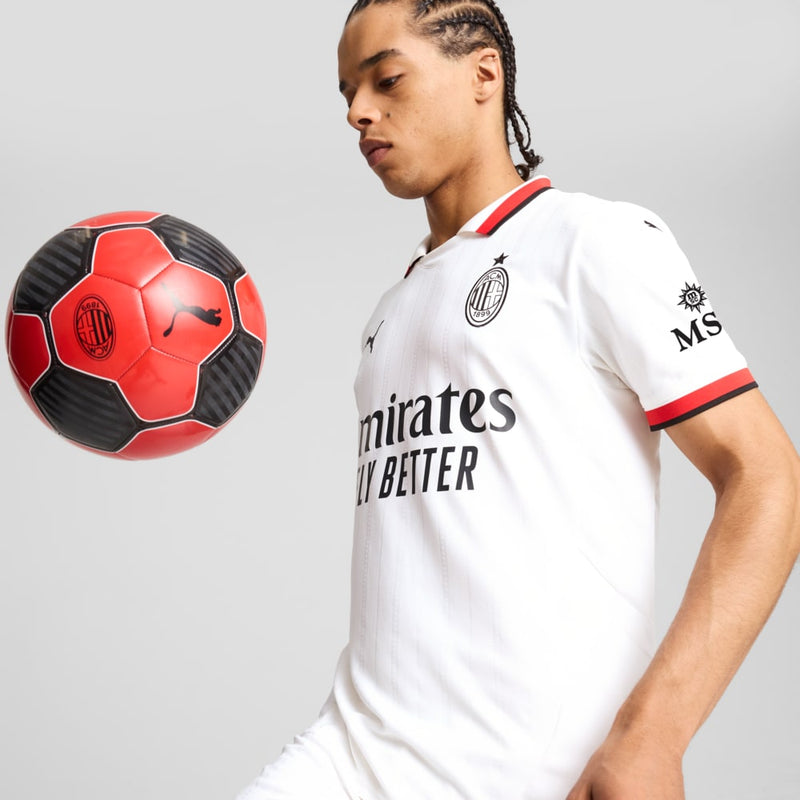 Camisa Milan Away 24/25 - Torcedor Puma Masculino - Branco