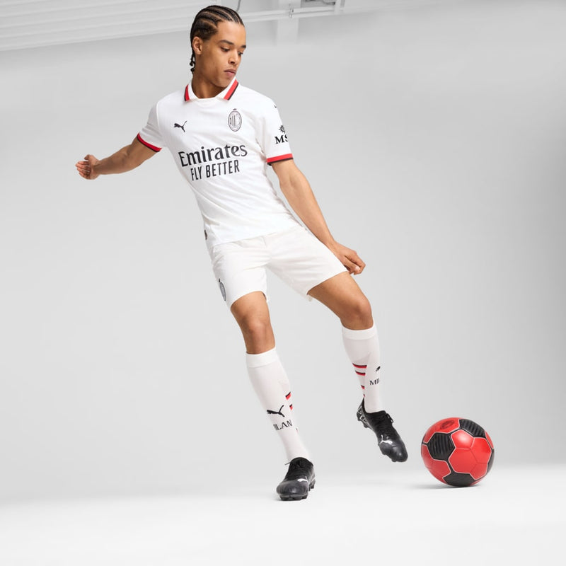 Camisa Milan Away 24/25 - Torcedor Puma Masculino - Branco