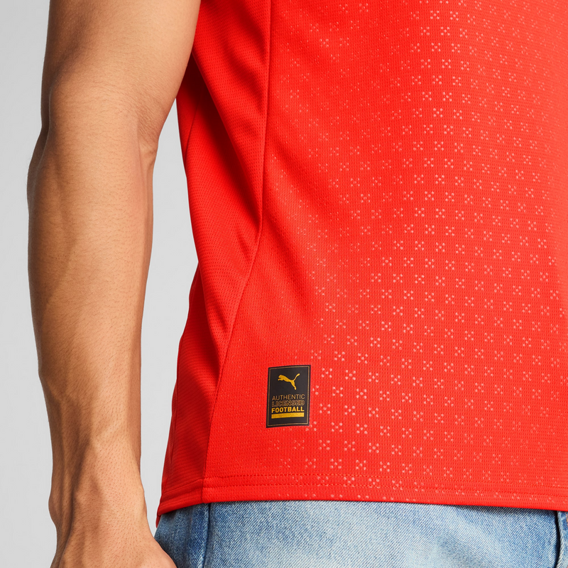 Camisa Portugal Home 25/26 - Torcedor Puma Masculino - Vermelho