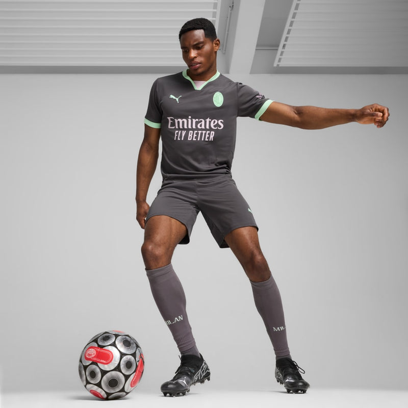 Camisa Milan Third 24/25 - Torcedor Puma Masculino - Cinza