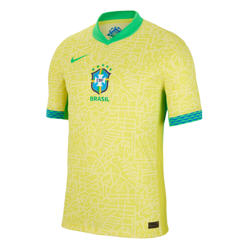 Camisa Brasil Home 24/26 - Torcedor Nike Masculino - Amarelo