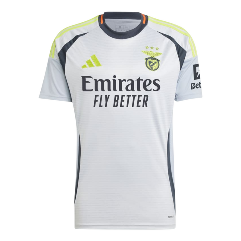 Camisa Benfica Third 24/25 - Torcedor Adidas Masculino - Cinza