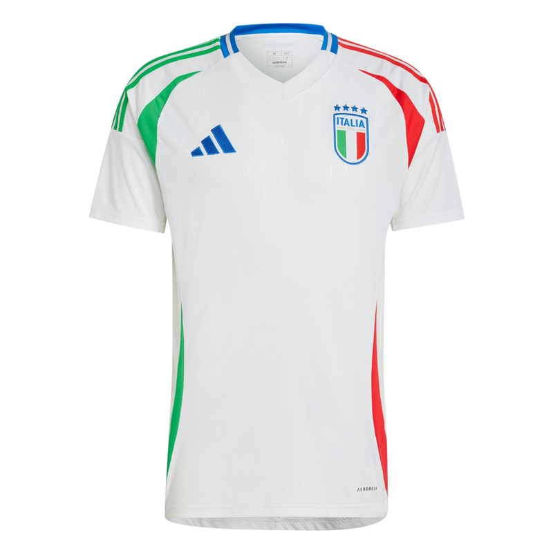 Camisa Itália Away 24/26 - Torcedor Adidas Masculino - Branco