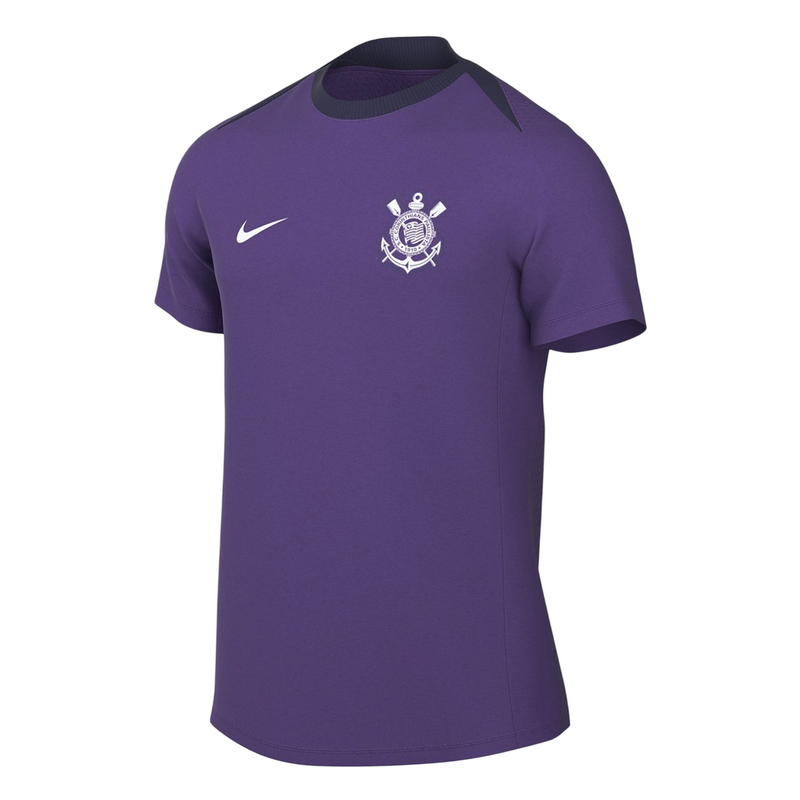 Camisa Corinthians Treino 25/26 - Torcedor Nike Masculino - Roxo