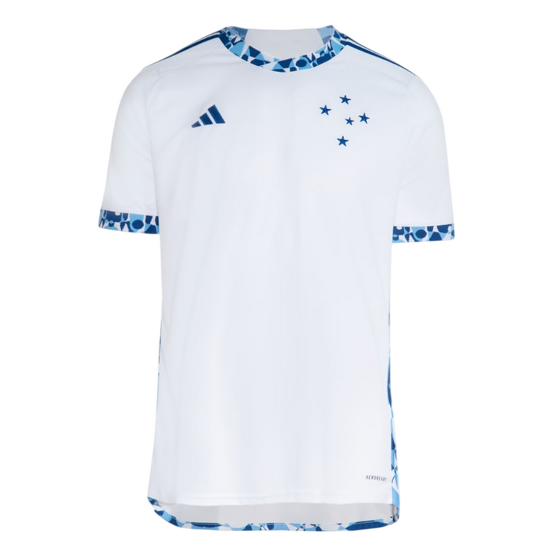 Camisa Cruzeiro Away 24/25 - Torcedor Adidas Masculino - Branco