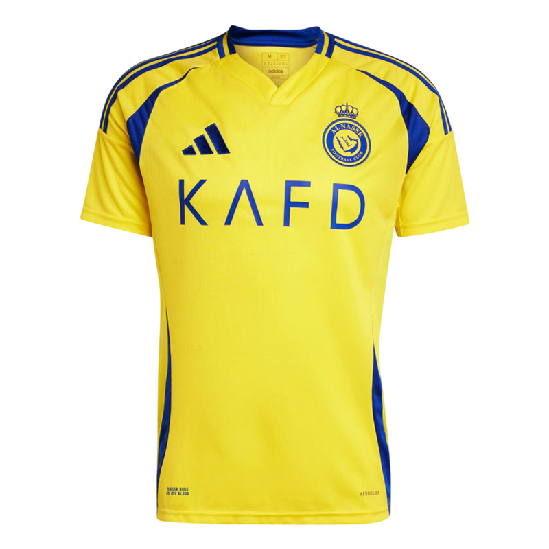 Camisa Al Nassr Home 24/25 - Torcedor Adidas Masculino - Amarelo