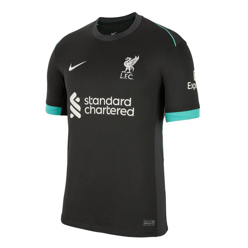 Camisa Liverpool Third 24/25 - Torcedor Nike Masculino - Preto