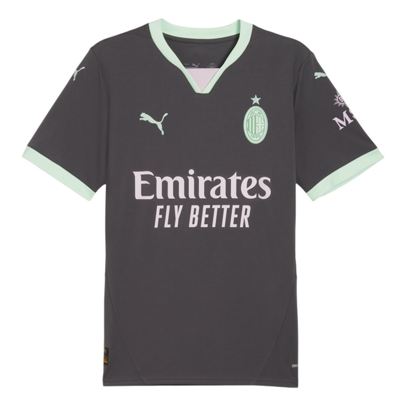 Camisa Milan Third 24/25 - Torcedor Puma Masculino - Cinza